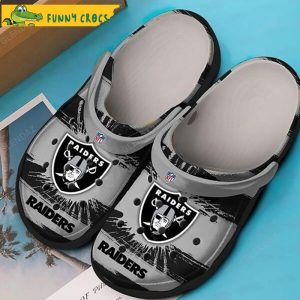 NFL Crocs Las Vegas Raiders Shoes