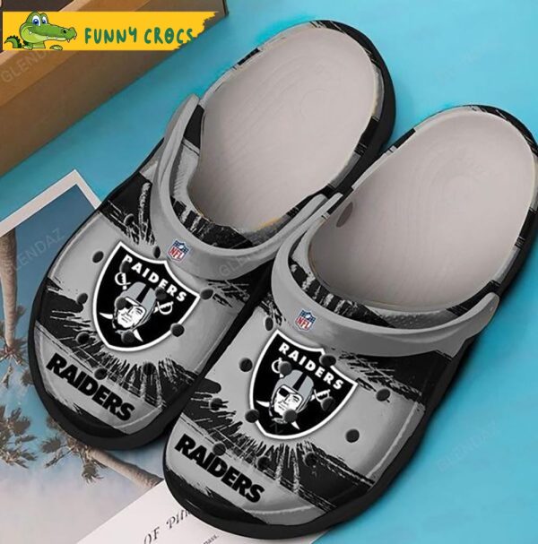 NFL Crocs Las Vegas Raiders Shoes