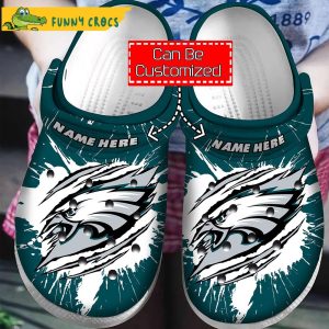 NFL Philadelphia Eagles Personalized Crocs