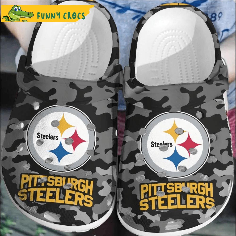 NFL Pittsburgh Steelers Football Crocs