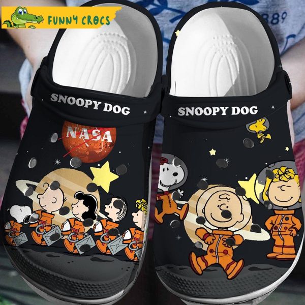 Nasa Snoopy Team Space Crocs