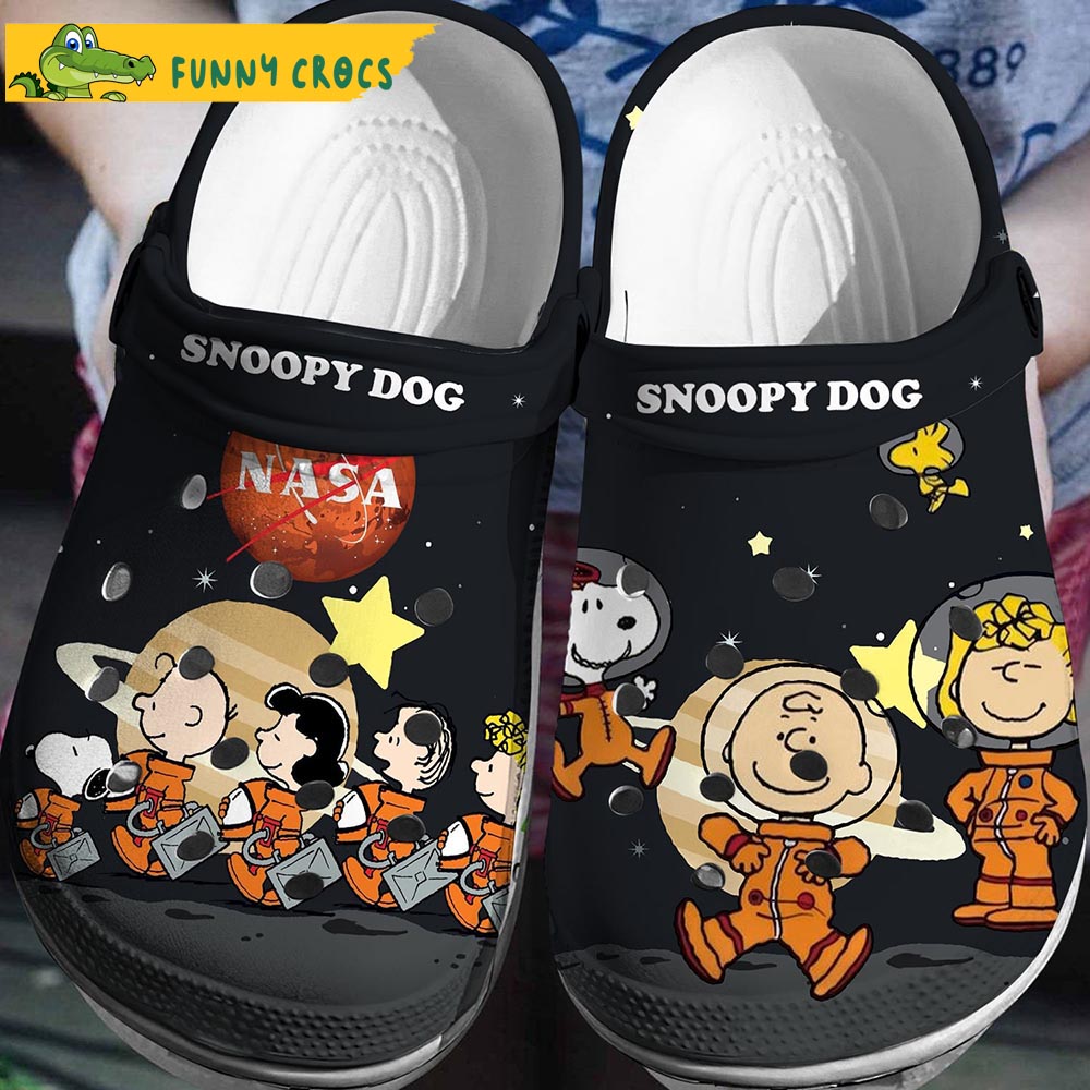 Nasa Snoopy Team Space Crocs