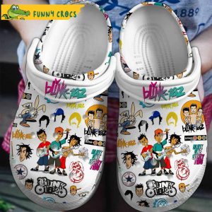 New Blink 182 Music Crocs Clog Shoes