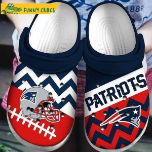 New England Patriots Crocs Slippers