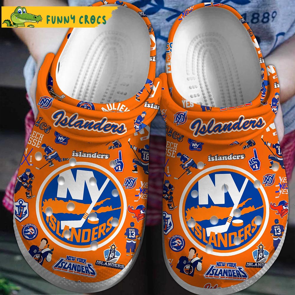 New York Islanders NHL Crocs Clog Shoes