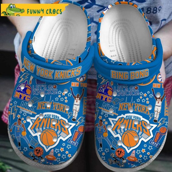 New York Knicks NBA Crocs Clog Shoes