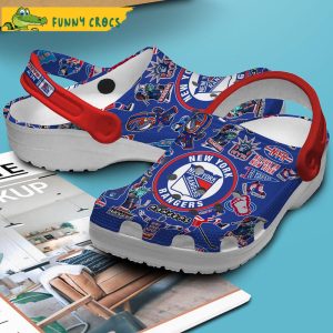 New York Rangers NHL Crocs Clog Shoes