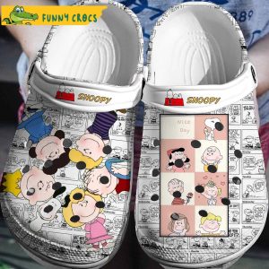 Nice Day With Snoopy And Friends Crocs Clog Shoes