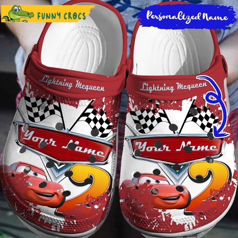 Personalized Adult Lightning Mcqueen Crocs - Discover Comfort And Style ...