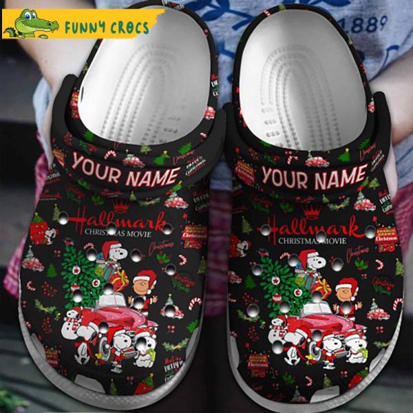 Personalized Christmas Movie Cute Snoopy Crocs Clog Shoes