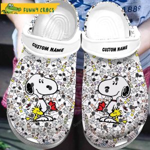 Personalized Cute Snoopy Pattern Crocs Shoes