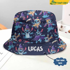 Personalized Halloween Stitch Bucket Hat