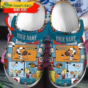 Personalized Let’s Play With Snoopy Crocs Clog Shoes