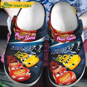 Personalized Lightning Mcqueen Crocs For Adults