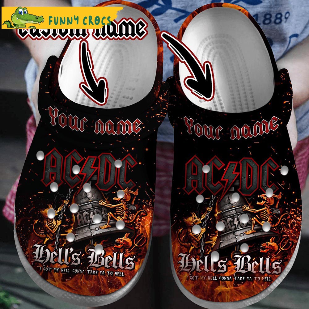 Personalized Rock Band ACDC Crocs Clog Shoes - Discover Comfort And ...