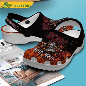 Personalized Rock Band ACDC Crocs Clog Shoes