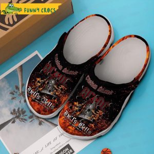 Personalized Rock Band ACDC Crocs Clog Shoes 3