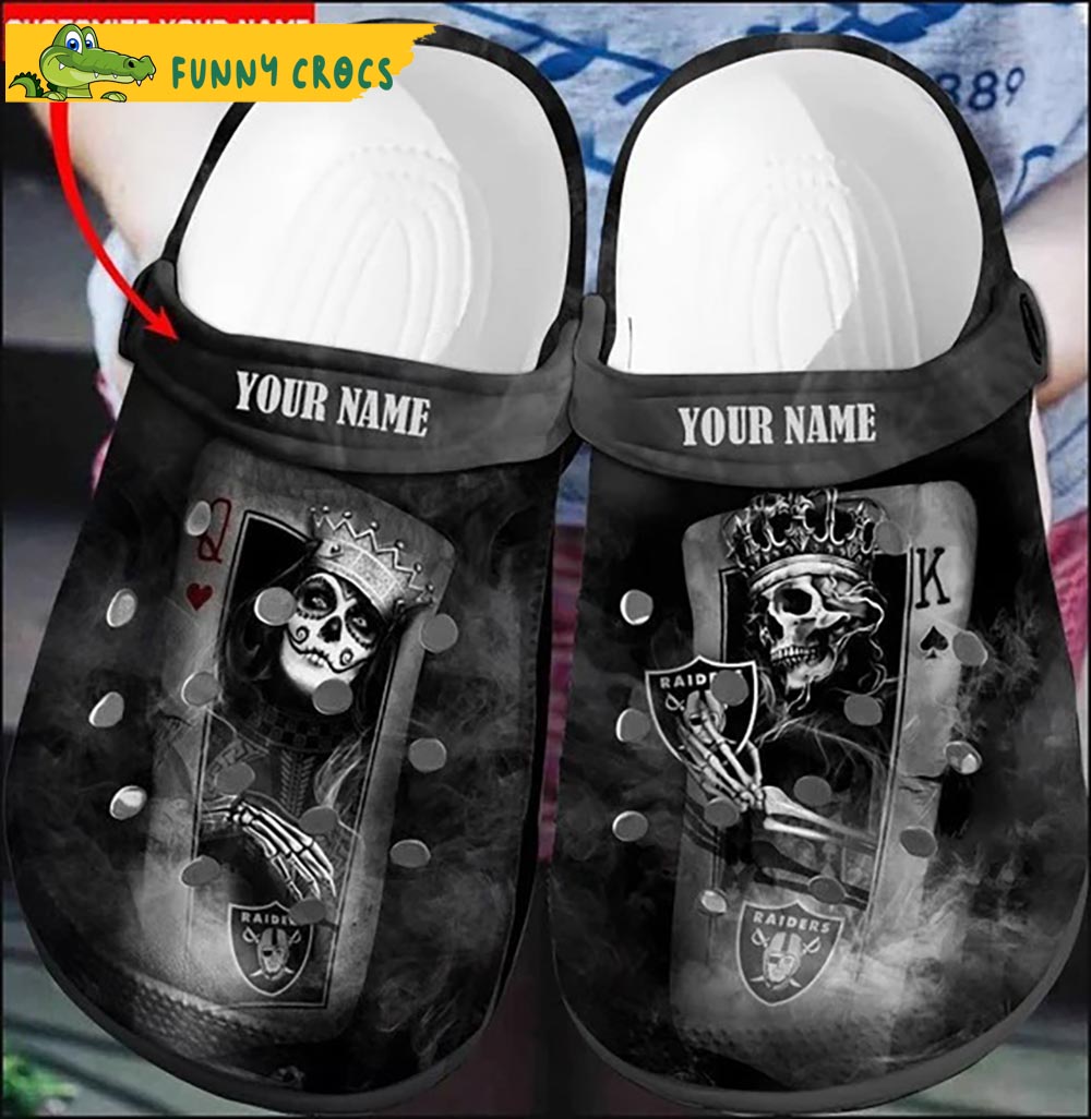 Personalized Skull Queen x Skull King Raiders Crocs - Discover Comfort ...
