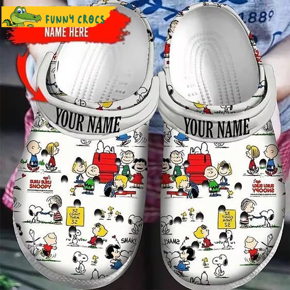 Personalized Suku Snoopy Crocs Clog Shoes