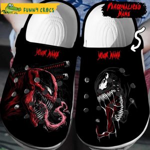 Personalized Venom And Deadpool Crocs