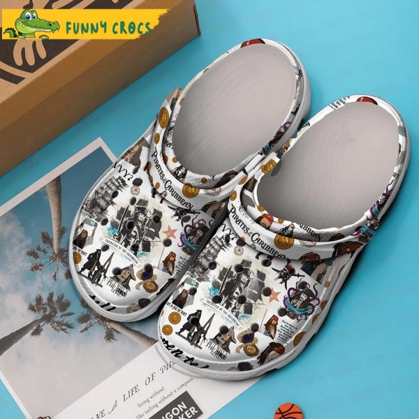 Pirates Of The Caribbean Movie Crocs Clogs