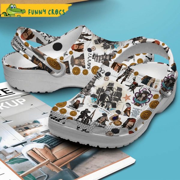 Pirates Of The Caribbean Movie Crocs Clogs