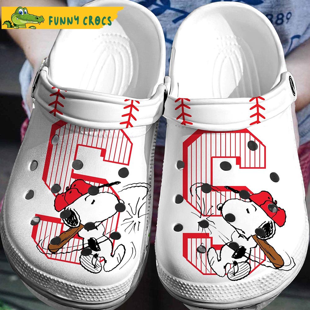 Play Baseball With Snoopy Crocs