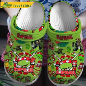 Raphael Crocs Teenage Mutant Ninja Turtles Shoes 1
