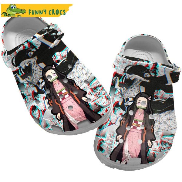 Retro Demon Slayer Anime Crocs