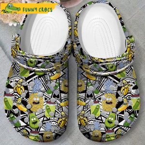 Rick And Morty Fruit Crocs Slippers 3