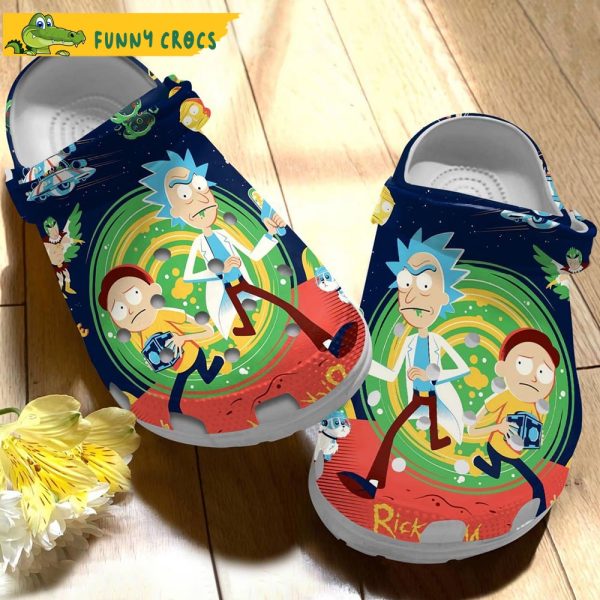 Rick And Morty Limited Edition Crocs Slippers