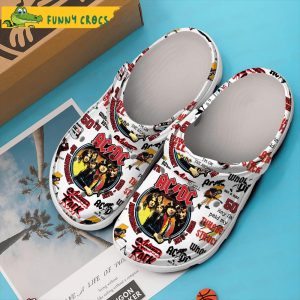 Rock Band ACDC Crocs Clog Shoes 3