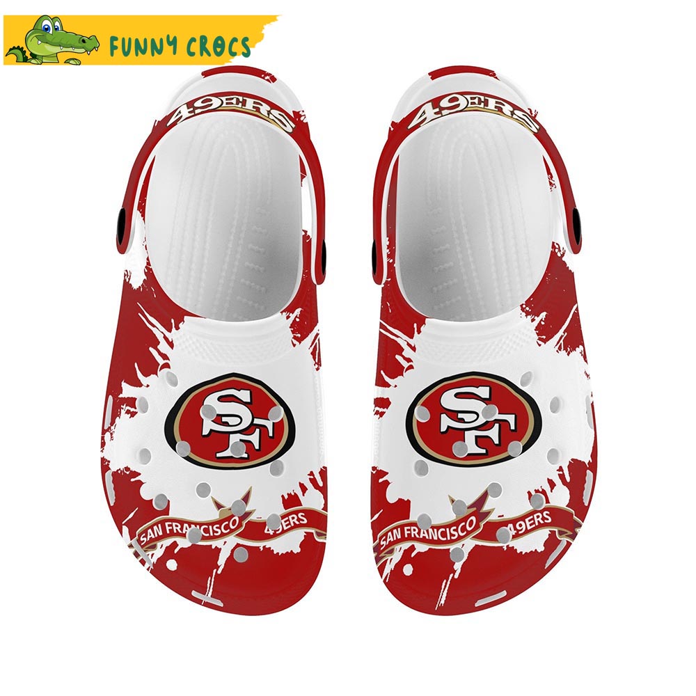 San Francisco 49Ers Crocs Shoes