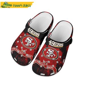San Francisco 49Ers Limited Edition Crocs Slippers