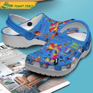 Singer Elton John Music Blue Crocs Clog Shoes 2