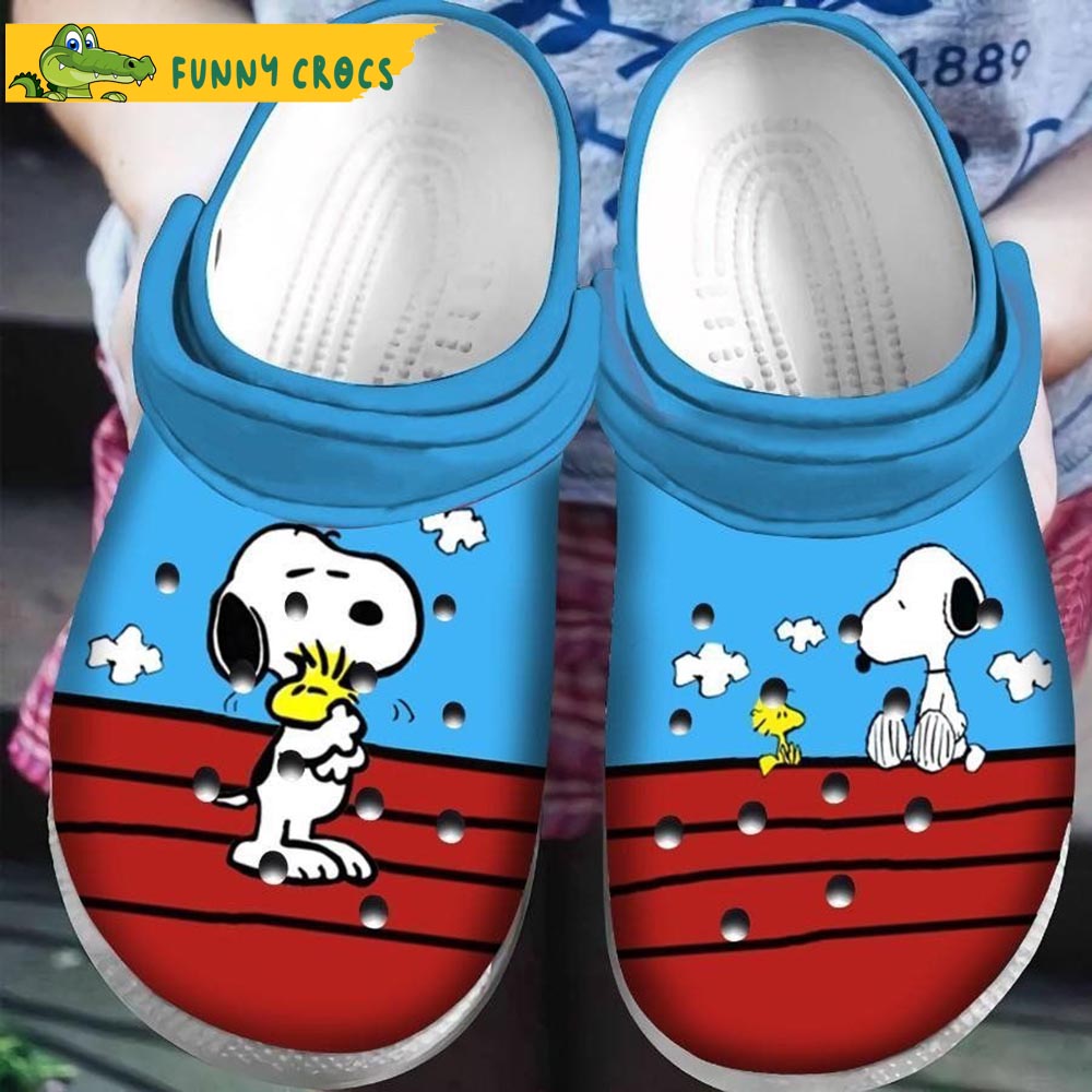 Sky Snoopy Crocs Clog Shoes