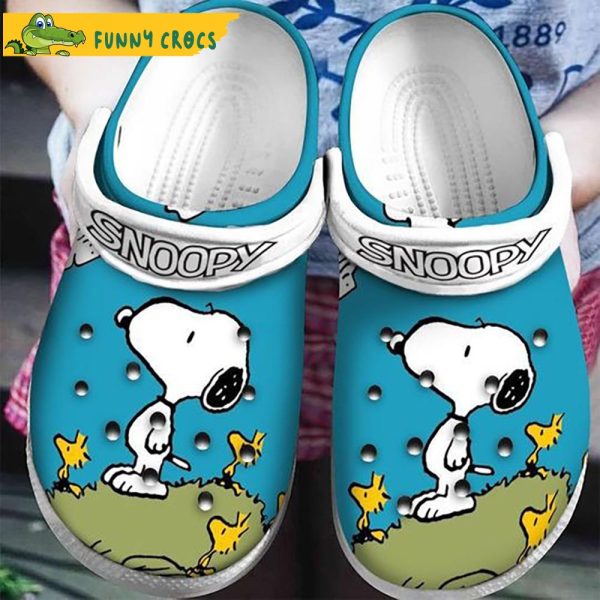 Snoopy 3D Print Crocs Slippers