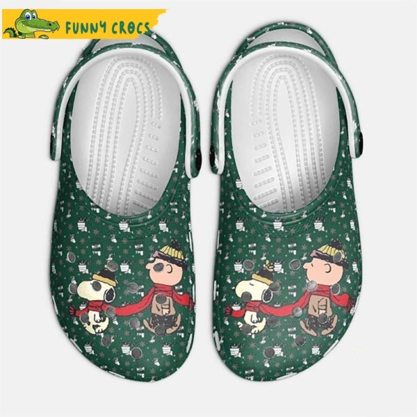 Snoopy And Charlie Brown Christmas Crocs - Discover Comfort And Style ...