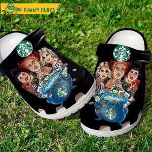 Starbucks Coffee Hocus Pocus Crocs Slippers
