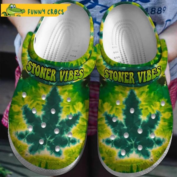 Stoner Vibes Marijuana Crocs