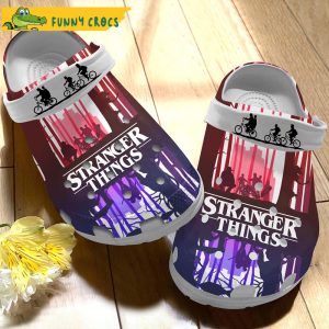 Stranger Things The Upside Down Crocs Clog Shoes