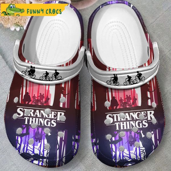 Stranger Things The Upside Down Crocs Clog Shoes