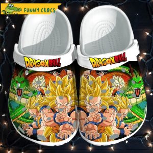 Super Saiyan Dragon Ball Z Crocs Clog Shoes