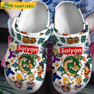 Super Saiyan Dragon Ball Z Crocs Slippers