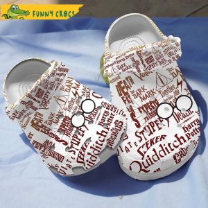 Text Harry Potter Crocs For Adults 2
