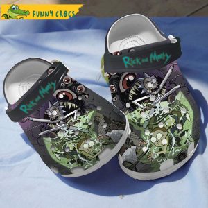 The Dark Rick And Morty Crocs Slippers 1