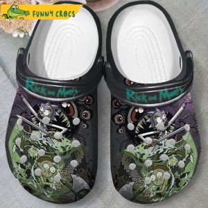 The Dark Rick And Morty Crocs Slippers 2