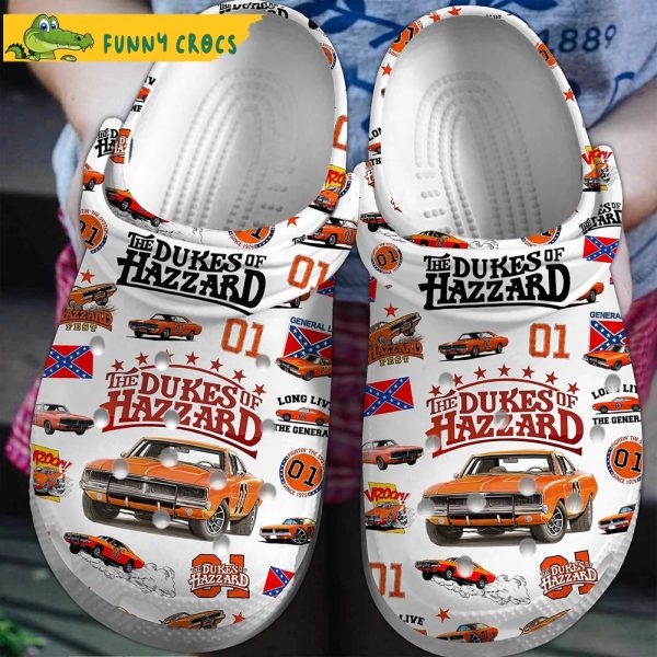 The Duck Of Hazzard Movie Crocs Clogs