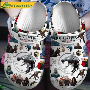 The Witcher Movie Crocs Clogs