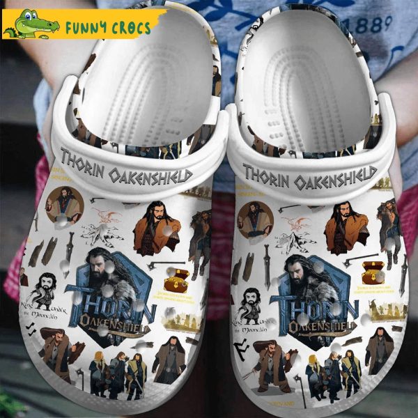 Thorin Oakenshield Movie Crocs Clogs